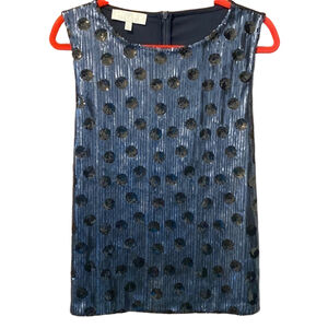 Talbots RSVP Sequin Sleeveless Formal Top Size L